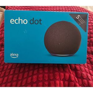 Echo Dot 5th Gen - With bigger vibrant sound helpful routines & Alexa - Charcoal